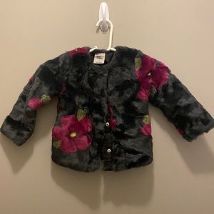 Toddler girl dress coat in excellent condition